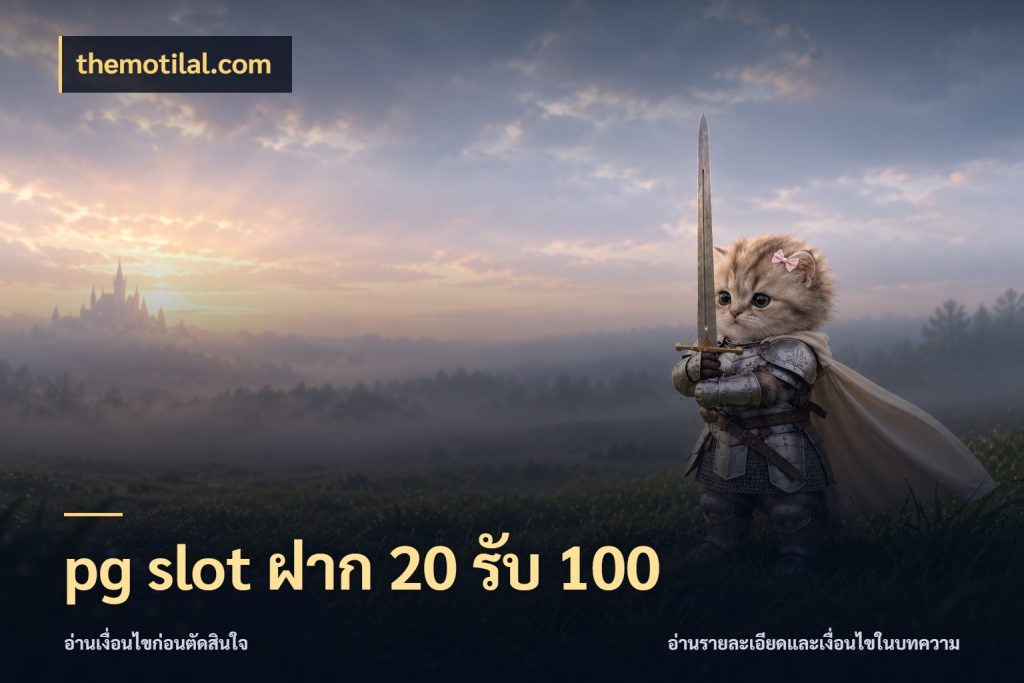 pg slot ฝาก 20 รับ 100 จับประเด็นยอดรับก่อนเลือกความสนุก กับ themotilal.com