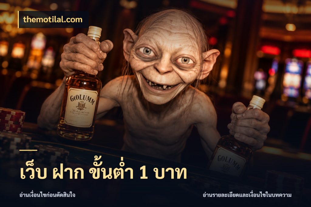 เว็บ ฝาก ขั้นต่ำ 1 บาท มุมสนุกของคนที่กำหนดขอบเขตตัวเอง ในมุม themotilal.com
