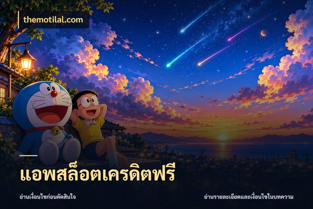แอพสล็อตเครดิตฟรี themotilal.com สายโบนัสเลือกมุมเครดิตให้ตรงสไตล์