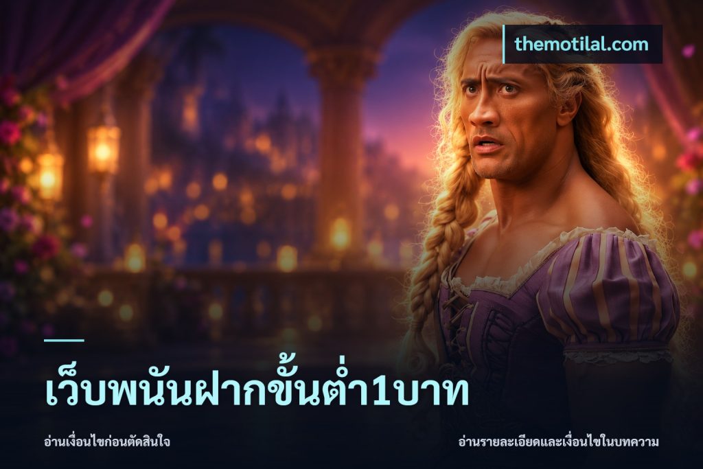 เว็บพนันฝากขั้นต่ำ1บาท