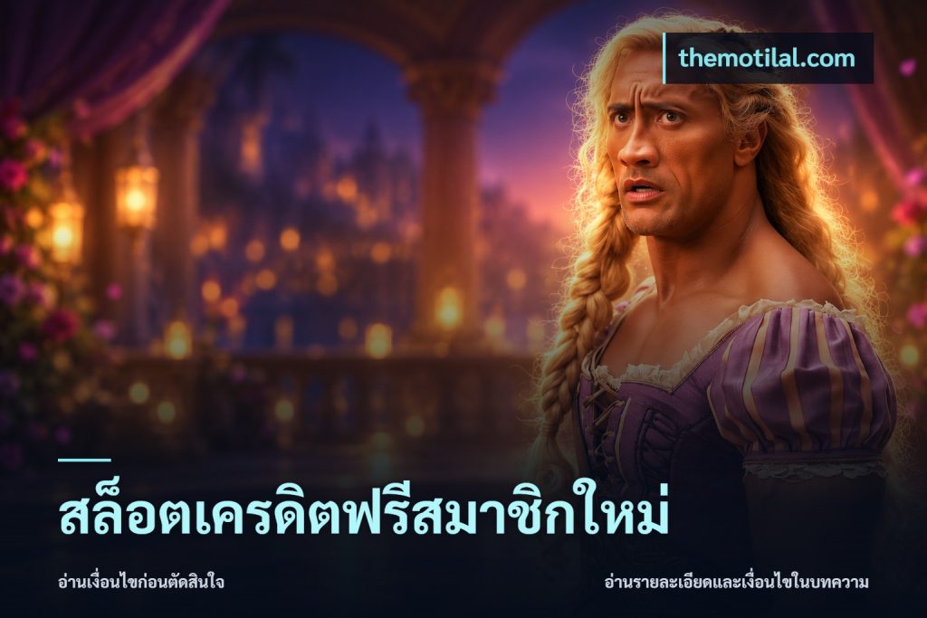 สล็อตเครดิตฟรีสมาชิกใหม่